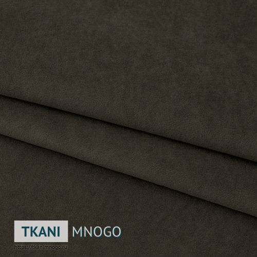 Фото фактуры велюра “188-15” (однотонный коричневый)