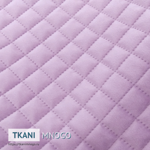 Фото материала велюра “CSBYH1-40A” (ромб фиолетовый)