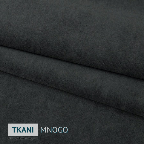 Фото фактуры велюра “063” (однотонный серый)