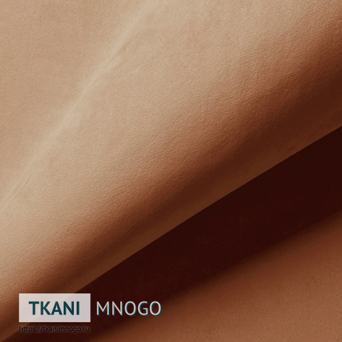 Фото материала велюра “35” (однотонный оранжевый)