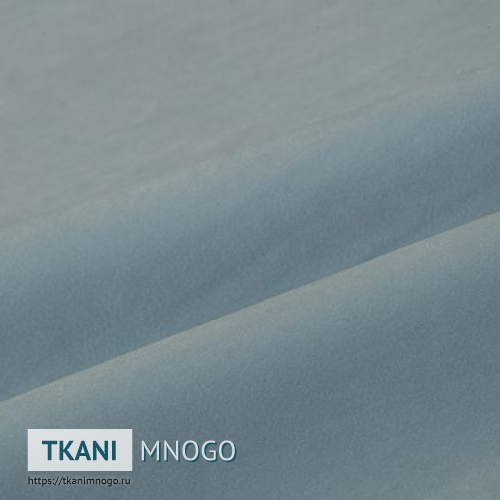 Фото “48” (однотонный голубой) - ткани бархата