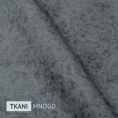Фото ткани велюра “1033-13” (узор серый)