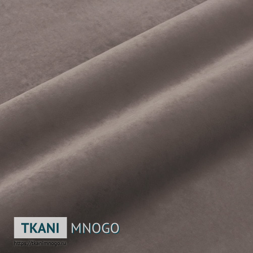 Фото материала велюра “HM-7” (однотонный коричневый)