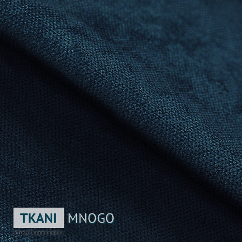 Фото материала велюра “Pretty-20” (однотонный синий)