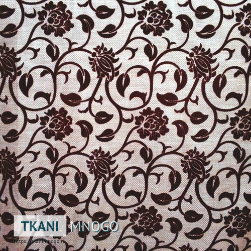 Фото текстиля 286-9 (MS22-2) бежевый крупным планом