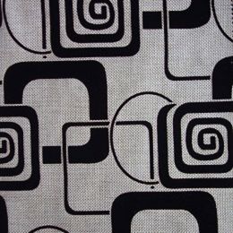 Рогожка С флоком - 275-9 (MS28-2) бежевый - Материал С флоком
