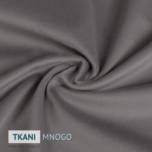 Фото текстиля F1-3 артикул - серый однотонный. Производитель Китай. Замша - фактура.